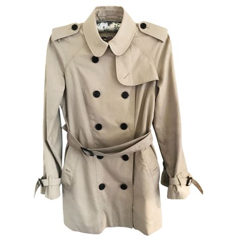 trench burberry vintage size 34 us|2nd hand burberry trench coat.